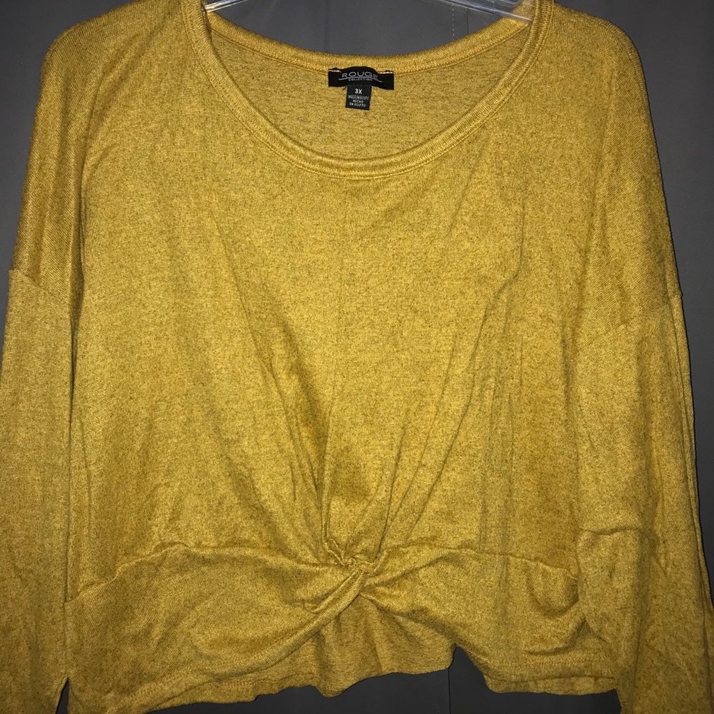 Mustard yellow Top